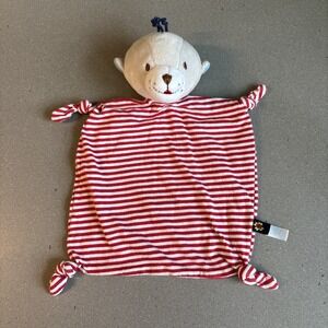Die Spiegelburg Plush Teddy Bear Security Blanket Baby Lovey Rattle Knot Corners